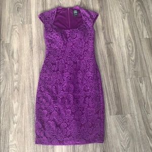 Women’s Purple Lace Dress Size 4